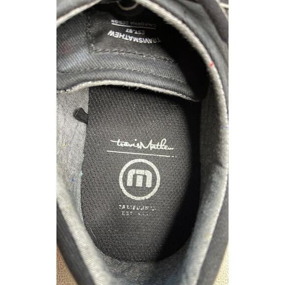 Travis‎ Mathew Men's Canvas Shoes Size 12 Black - Picture 8 of 9